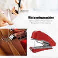 thumbnail image 1 of Mini máquinas de coser Costura portátil Reparación Herramientas de trabajo manual (Rojo), 1 of 5