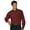 BURGUNDY, variant on 1295 Men's Long Sleeve Button Dow Soft Touch Poplin Shirt