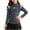 Gray, variant on Juorvia Layering Tops for Girls Toddler Tween Stretchy Slim Fitted Mock Neck Lace Spliced Bow T-Shirts(2-3 Years,White)