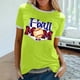 thumbnail image 2 of Elegante blusa de manga corta con cuello redondo y manga abullonada de punto para mujer OAVQHLG3B Store lin121212, 2 of 5