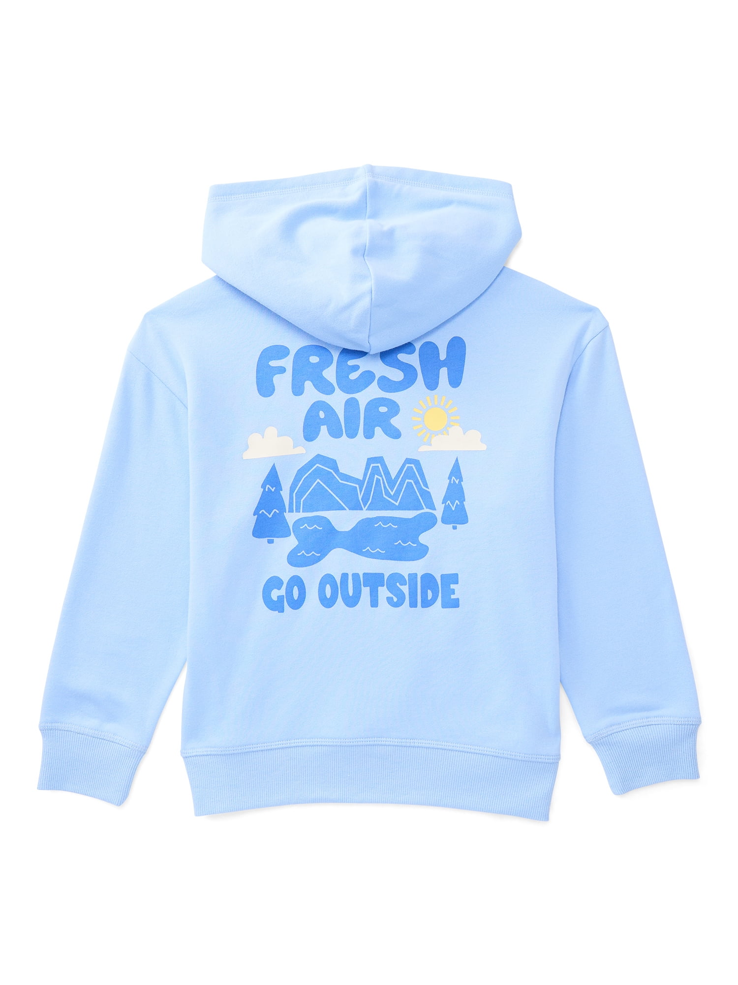 Wonder Nation Little Boys Graphic Hoodie, Sizes 4-10