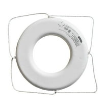 Jim-Buoy GW-X-20 U.S.C.G. Approved GX-Series Life Ring - 20", White