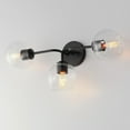 thumbnail image 3 of 21633CLBK-Maxim Lighting-Knox - 3 Light Bath Vanity-12 Inches Tall and 24.25 Inches Wide-Black Finish, 3 of 6