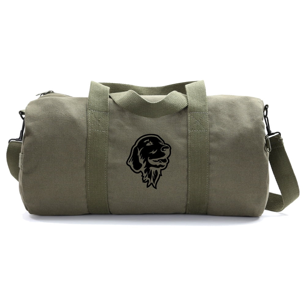 Golden Retriever Gentle Dog Heavyweight Canvas Duffel Bag