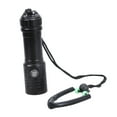 thumbnail image 4 of Waterproof LED Diving Flashlight 1000LM Bright Powerful Professional Underwater Dives Light Fishing Hunting Torches, 4 of 9