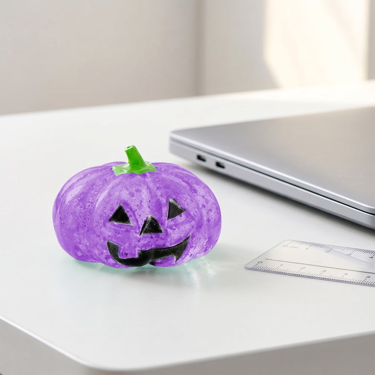 Glitter Pumpkin Squishies, Halloween Pumpkin Squishy Soft Stress