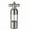 Silver, variant on Yucurem Manual Grinding Bottle 304 Stainless Steel Adjustable Coarseness Mill Kitchen Essentials (Gold)