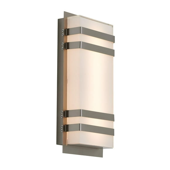 Artika Glow Box 3 LED-Integrated Stainless Steel Outdoor Light