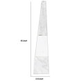 thumbnail image 5 of Benjara BM221012 Contemporary Style Marble Frame Obelisk Tower Sculpture, Gray, 5 of 5