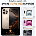 thumbnail image 2 of Funda Transparente para iPhone 16 Pro Max, 2 of 8
