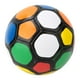 thumbnail image 2 of Balón de fútbol para niños, para jugar al aire libre, entrenamiento, tamaño n.° 2, para deportes infantiles, 13 cm/5,1 pulgadas, color blanco, 2 of 9