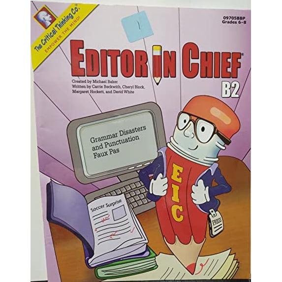 Pre-Owned Editor in Chief Book B2 Grd 6-8 (Paperback) 0894557203 9780894557200