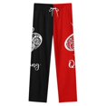 thumbnail image 4 of King And Queen Winter Female Pants Flannel High Waist Women Pants Lady Warm Straight Leg Plush Trousers, 4 of 7