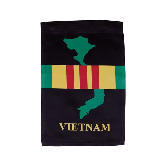 In the Breeze 4481 Vietnam Double-Sided Lustre Garden Flag, 12" x 18"