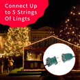 thumbnail image 5 of Miniluces navideñas TWINGLEHOME ultrabrillantes de 300 L y 19,4 m, 5 of 5