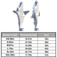 thumbnail image 5 of Shark Blanket Hoodie Adult, Wearable Shark Blanket, Shark Sleeping Bag, Soft Cozy Warm Flannel Hoodie, Shark Blanket Onesie, 5 of 5