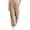 Khaki, variant on QSXADF Women's Casual Straight Leg Pants Drawstring Pants Drawstring Solid Sweatpants with Elastic Waist and Pockets for Home Lounging Days Women's Pants
