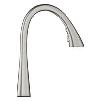 Grohe Zedra 30205DC2 Single-Handle Pull Down Kitchen Faucet Triple Spray 1.75 GPM with Touch Technology in Grohe Supersteel