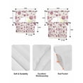 thumbnail image 5 of Pin Polka Dots Swag Kitchen Curtains Sets for Windows 24 Inch Length, Modern Abstract Art Short Window Curtain Panels Swags Valances and Tiers 3 Piece Set for Cafe/Dining Room, 5 of 5