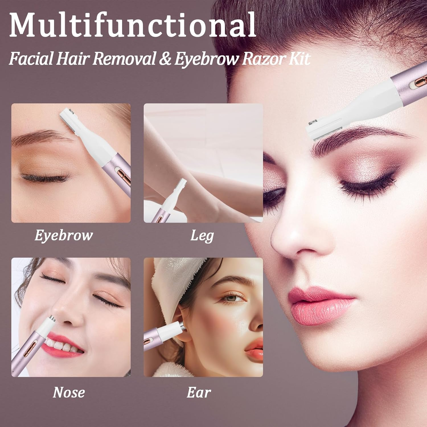 Hoeylife Rechargeable Nose and Ear Hair Trimmer photo 7