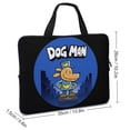 thumbnail image 2 of Dog Man Portable Laptop Bag Protective Laptop Shoulder Bag Compatible with MacBook Air/Pro 10 12 13 15 17 Inch, 2 of 5