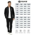 thumbnail image 3 of MoFiz Men's Long Sleeve Tracksuits Set Zipper Running Sports Set 2 Pieces with Pockets, 3 of 9