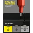 thumbnail image 3 of HOTO 24 in 1 Precision Screwdriver Set, Pen Shape Mini Manual Screwdriver - Red, 3 of 9