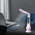 thumbnail image 4 of TIMIFIS Desk Lamp New LED Electronic Clock Desk Lamp, Foldable Rechargeable Reading Lamp, 3 Grades of Brightness Adjustment, Desk Lamp with Temperature Display Lighting & Ceiling, 4 of 5