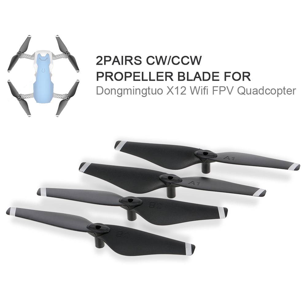 For Dongmingtuo X12 RC Drone Quadcopter 2pairs CW//CCW X12 Propeller Blade G7H7