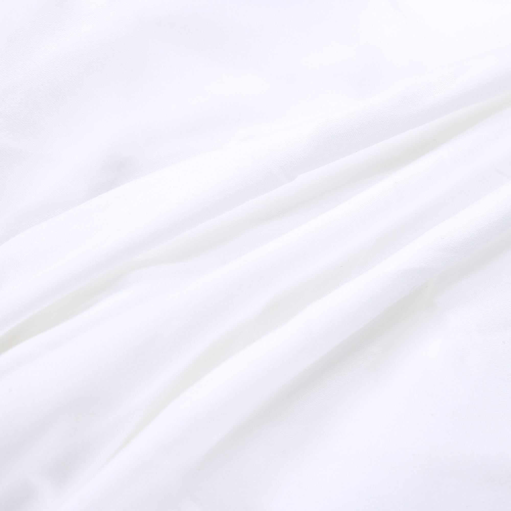 PiccoCasa Bed Skirt Polyester Elastic Wrap Around Dust Ruffle, Queen Snow White