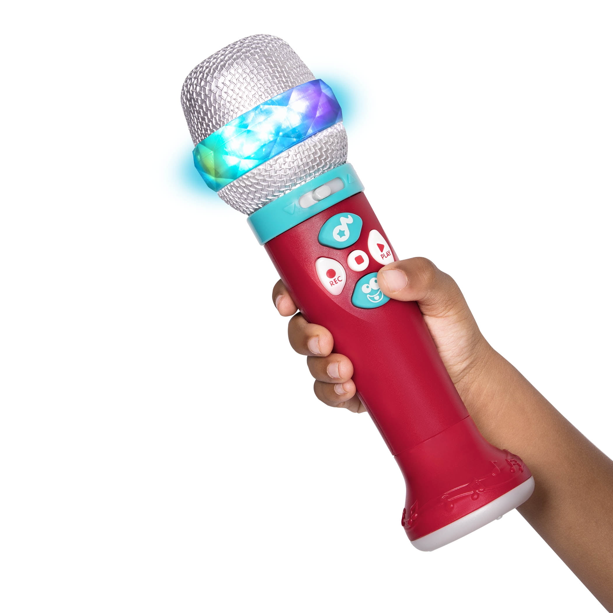 Battat Musical Light Show Microphone Kids Mic with Songs, Toddler and Preschool Toys