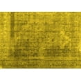 thumbnail image 1 of Ahgly Company Indoor Rectangle Abstract Yellow Contemporary Area Rugs, 8' x 12', 1 of 4