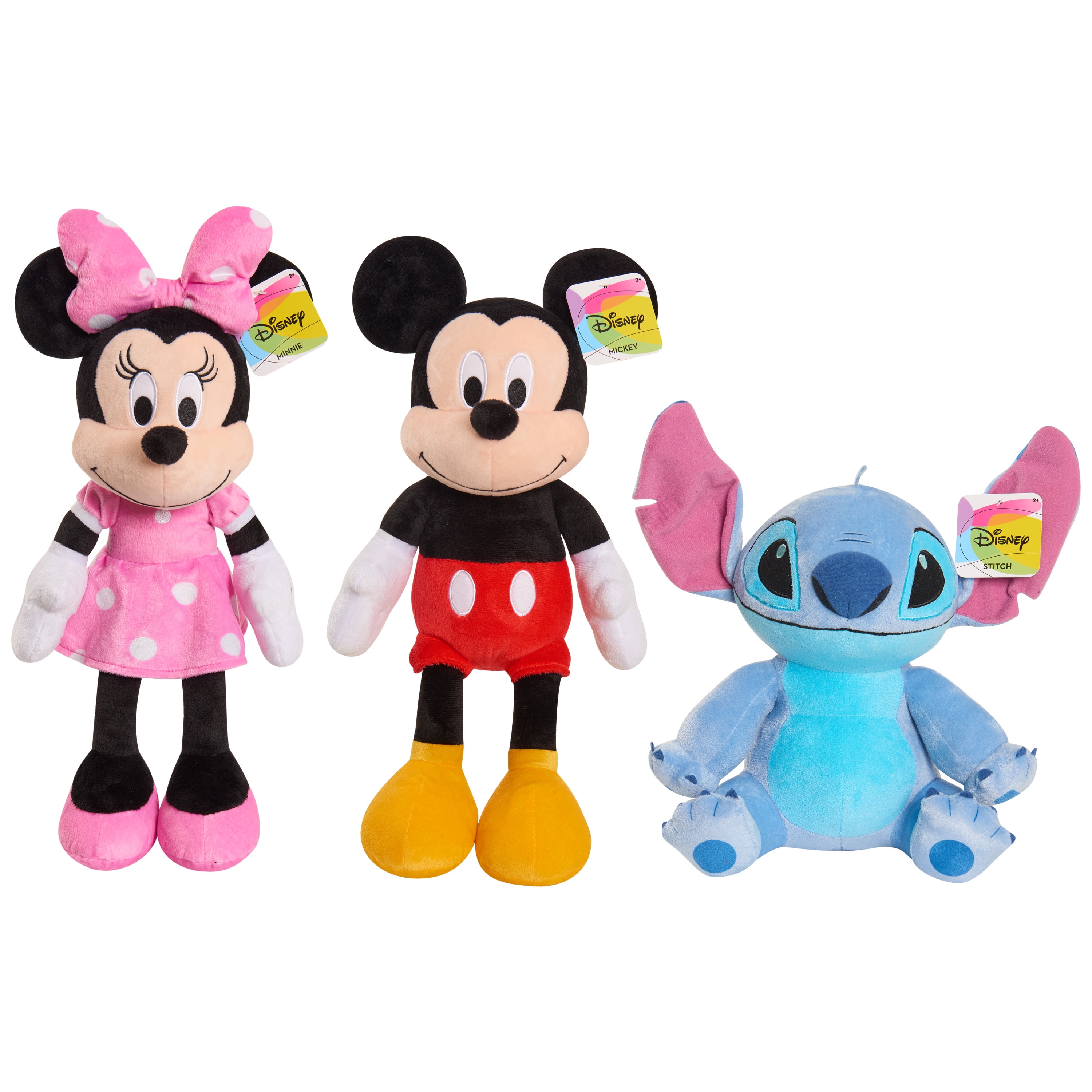 Disney Jumbo Big Minnie Mouse 19inch Plush Stuffed Animal, Kids Toy for Ages 2+  (图3)