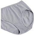 thumbnail image 3 of Fruit Of The Loom Womens Cotton Assorted Brief 6 Pack, 5, Assorted, 3 of 4