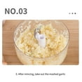 thumbnail image 3 of Mefallenssiah Garlic Masher Garlic Masher Hand-Pulled Garlic Masher Garlic Masher Garlic Maker, 3 of 7