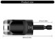 thumbnail image 4 of Hollow Punch Set Drill Bits Leather Hole Punch Tool Flexible Drill Bit Extension Hexagonal Handle Punching Drill Bit Kit, 4 of 5