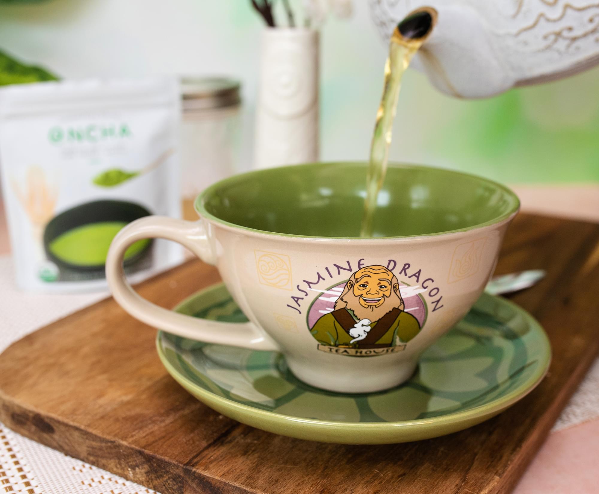 Avatar: The Last Airbender Jasmine Dragon 12-ounce Ceramic Teacup