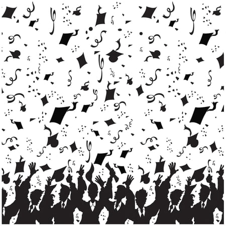 Graduation Backdrop 4 X 30 - 6 Pack (1 Per Package)