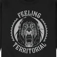thumbnail image 3 of Disney Villains - Feeling Territorial Scar - Men's Crew Neck Fleece Pullover, 3 of 5