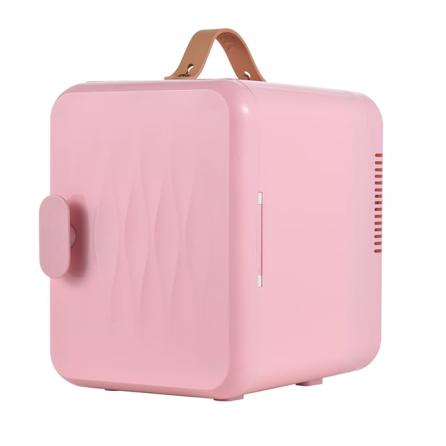 Mini refrigerador termoeléctrico para el cuidado de la piel, refrigerador de belleza de 6L/8 latas 2 en 1, 110V(AC)/12V(DC)