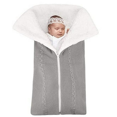 woolen multifunctional thickening stroller knitting