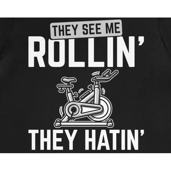 Funny Spin Class TShirt Indoor Cycling Lover Gift