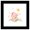 Black Framed Version, variant on Gallery Pops Care Bears - Heritage Cheer Bear With Butterflies Wall Art, White Framed Version, 12" x 12"