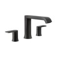 thumbnail image 1 of Grifo romano para bañera Moen Genta LX, negro mate, montado en cubierta, 1 of 3