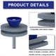thumbnail image 5 of Afilador de Cuchillas para Cortacésped, 4 Unidades con Equilibrador de Cuchillas. Afilador de Cuchillas para Cortacésped Resistente Al Desgaste A, 5 of 5