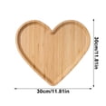 thumbnail image 3 of Tray Solid Wood Tray Fruit Tray Snack Tray Storage Tray Multi Shaped Storage Tray, 3 of 6