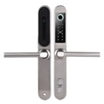 thumbnail image 1 of WAFU Smart Door Lock with Camera, Stainless Steel, Fingerprint/Card/Password/Key/APP Unlock, Suitable for 40-120mm Door Thickness - WF-021 Silver, 1 of 6
