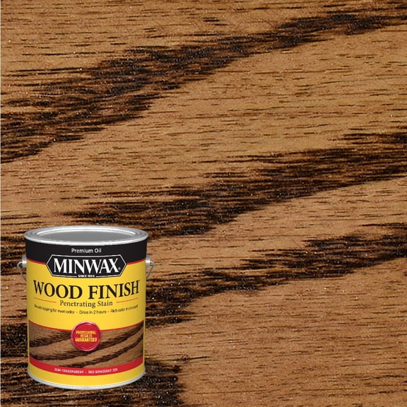 Minwax Wood Finish, Red Mahogany, 1 Gallon