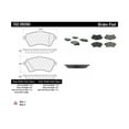 thumbnail image 2 of Centric Parts 102.09260 102 Series Semi Metallic Standard Brake Pad, 2 of 4