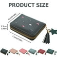 thumbnail image 3 of Clearance!Xurol Small Ladies Wallet,Womens Wallet,Wallet Cards Wallet Holder Pack Wallets Tri Mini Novelty Billfold Little Fold Delicate And Easy To Carry Available In A Variety Of Colors,PK1, 3 of 9